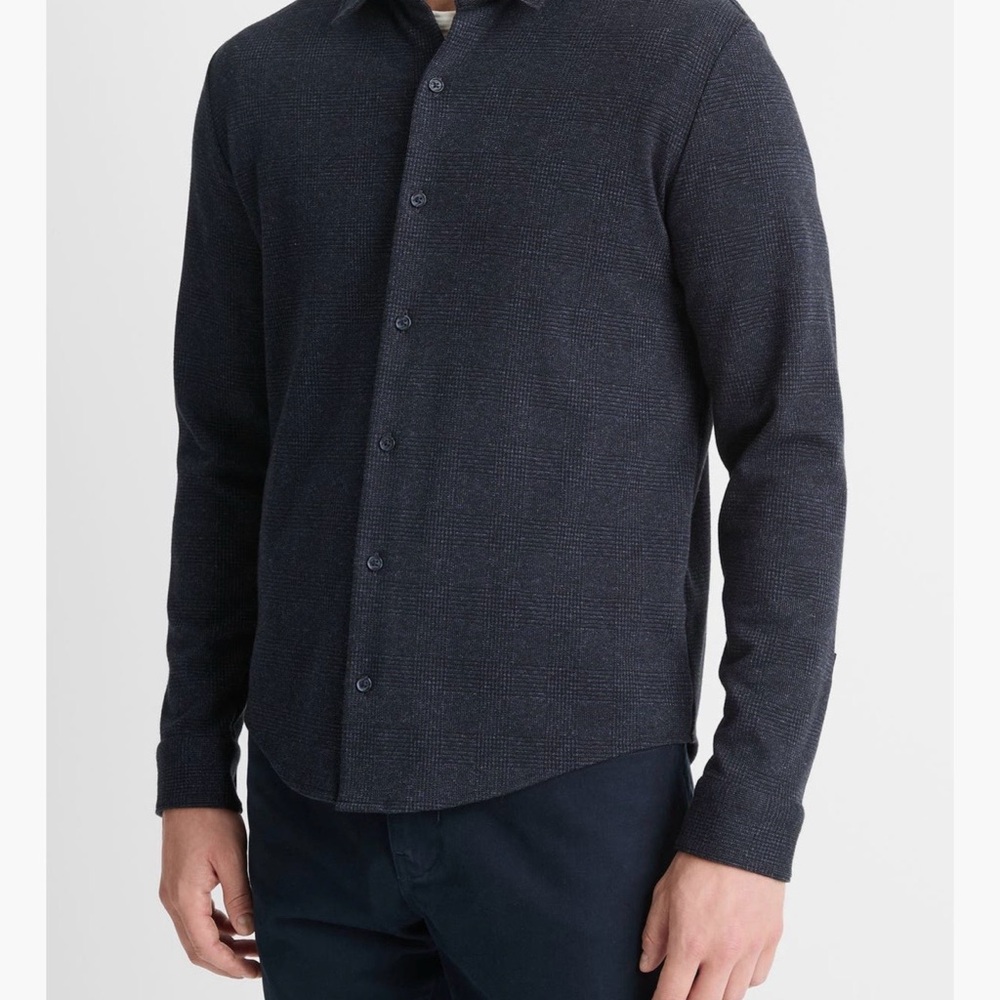 Vince Glen Plaid Button-Up Shirt